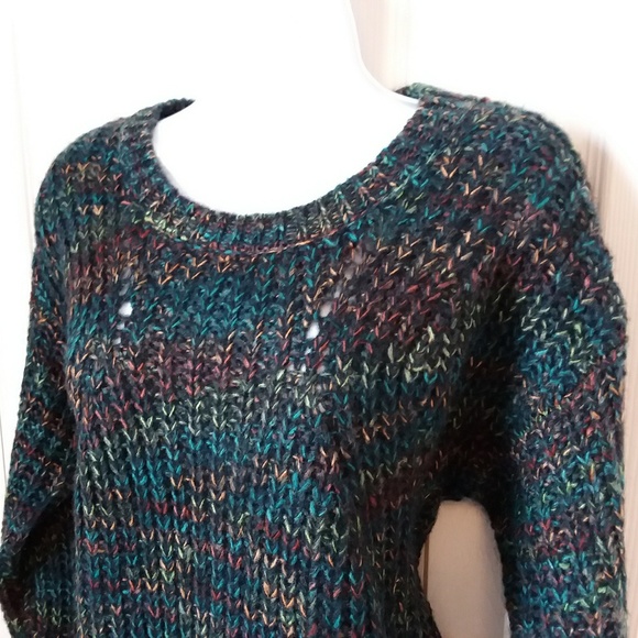 Miracle Sweaters - MIRACLE oversized rainbow knit sweater